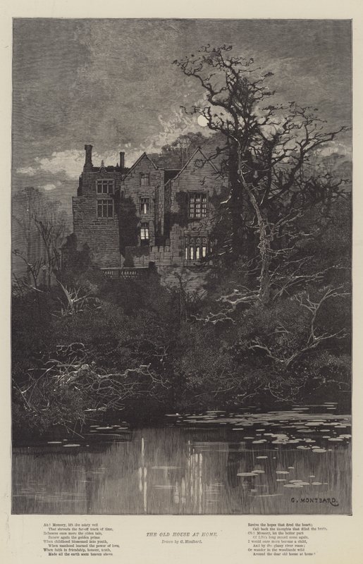 Det gamle huset hjemme av Charles Auguste Loye