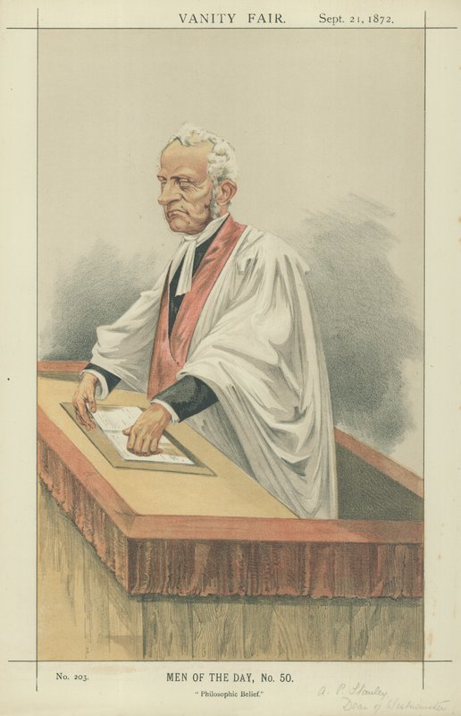 Very Rev Arthur Penrhyn Stanley, dekan av Westminster av Charles Auguste Loye