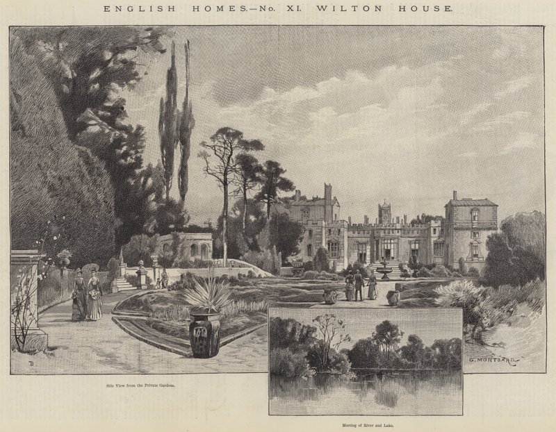 Wilton House av Charles Auguste Loye