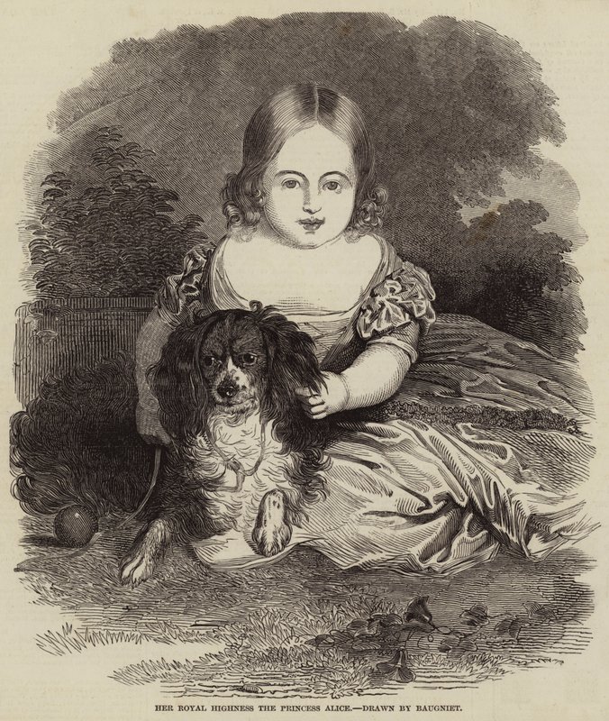 Hennes Kongelige Høyhet Prinsesse Alice av Charles Baugniet