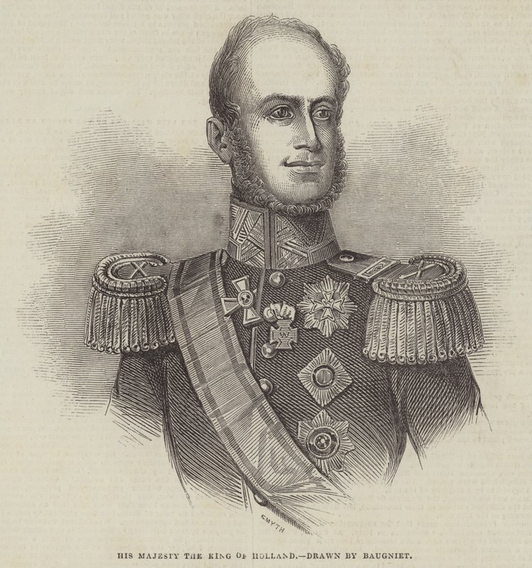 Hans Majestet Kongen av Holland av Charles Baugniet