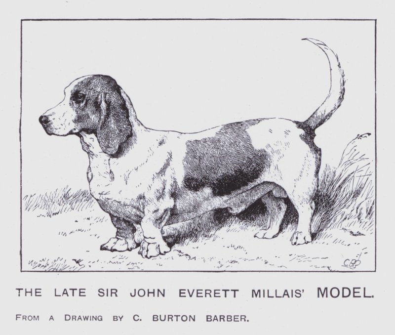 Den avdøde Sir John Everett Millais 