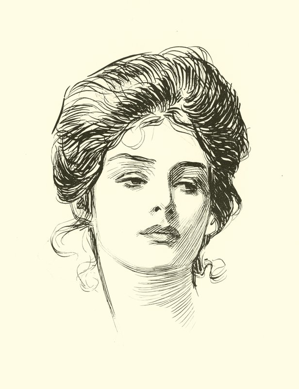 Illustrasjon for The Social Ladder av Charles Dana Gibson
