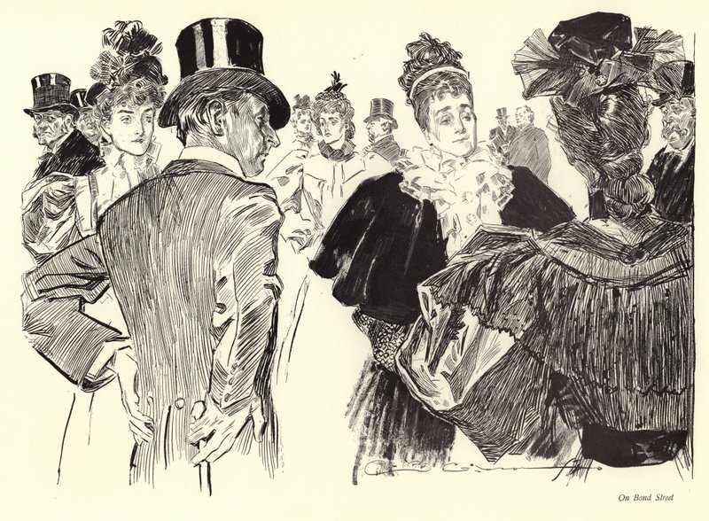 På Bond Street av Charles Dana Gibson