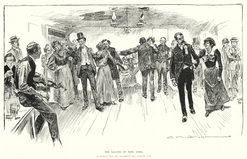 The Salons of New York, en kveld med Gentlemen