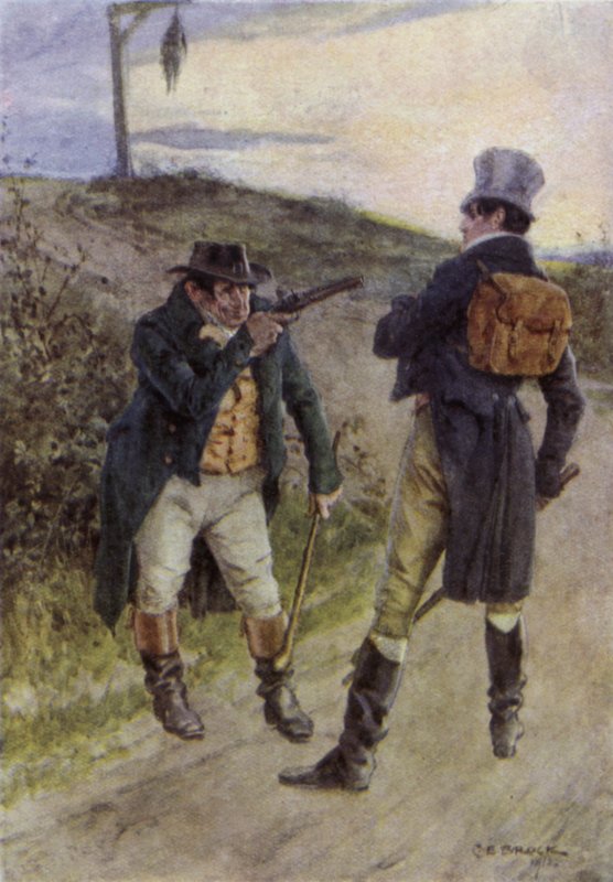 Illustrasjon for The Broad Highway a Romance of Kent av Charles Edmund Brock
