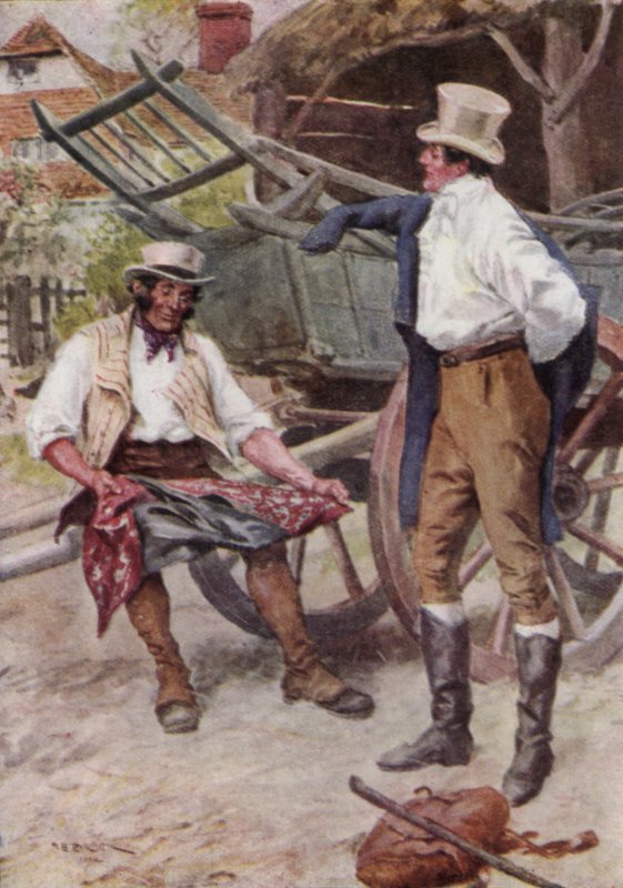 Illustrasjon for The Broad Highway a Romance of Kent av Charles Edmund Brock