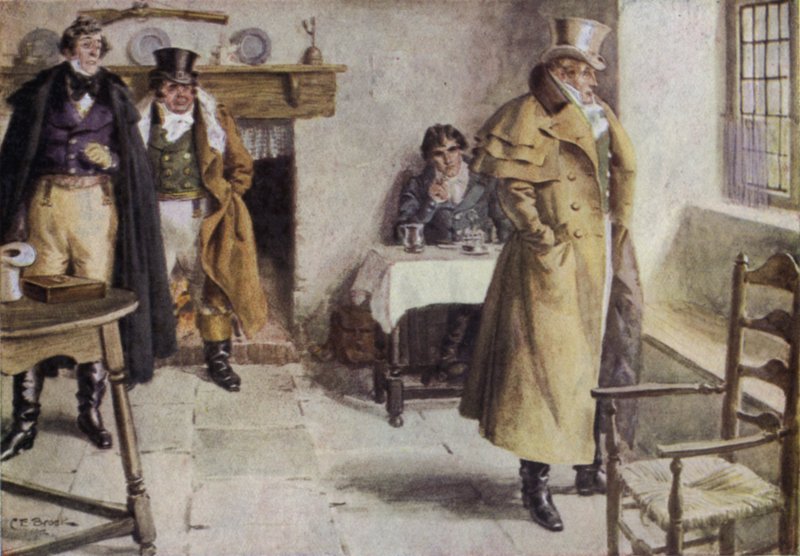 Illustrasjon for The Broad Highway a Romance of Kent av Charles Edmund Brock