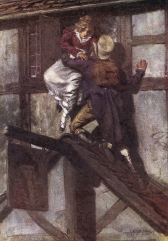 Illustrasjon for The Broad Highway a Romance of Kent av Charles Edmund Brock