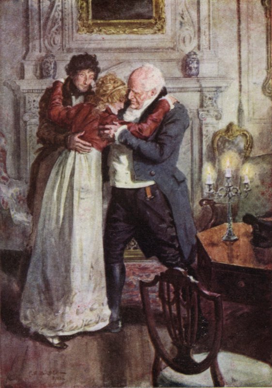 Illustrasjon for The Broad Highway a Romance of Kent av Charles Edmund Brock