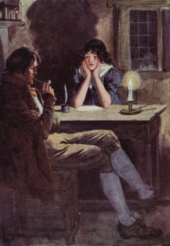 Illustrasjon for The Broad Highway a Romance of Kent av Charles Edmund Brock