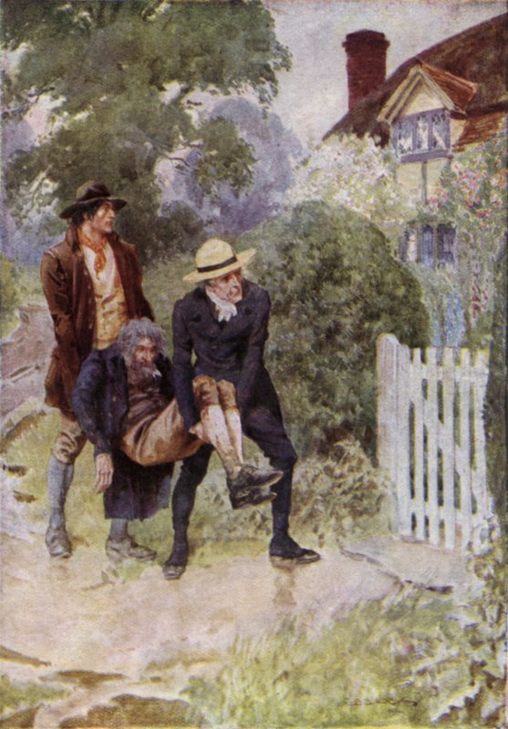 Illustrasjon for The Broad Highway a Romance of Kent av Charles Edmund Brock