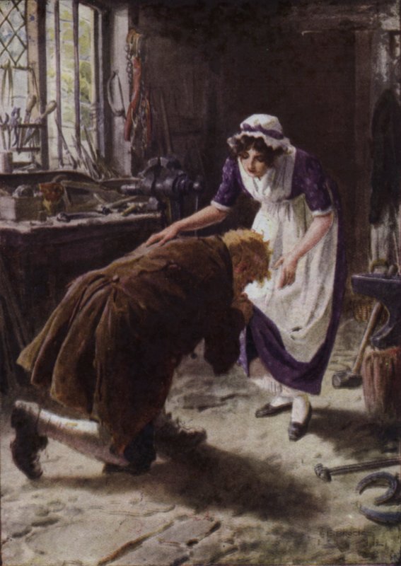 Illustrasjon for The Broad Highway a Romance of Kent av Charles Edmund Brock