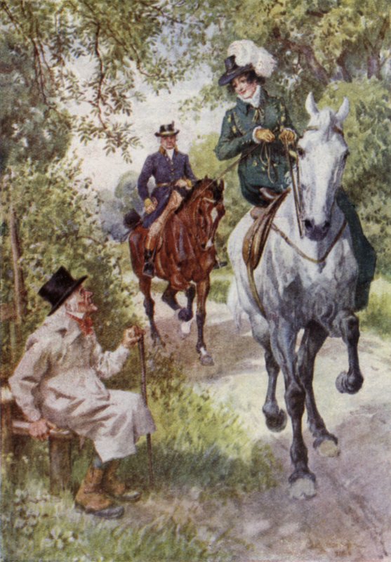 Illustrasjon for The Broad Highway a Romance of Kent av Charles Edmund Brock
