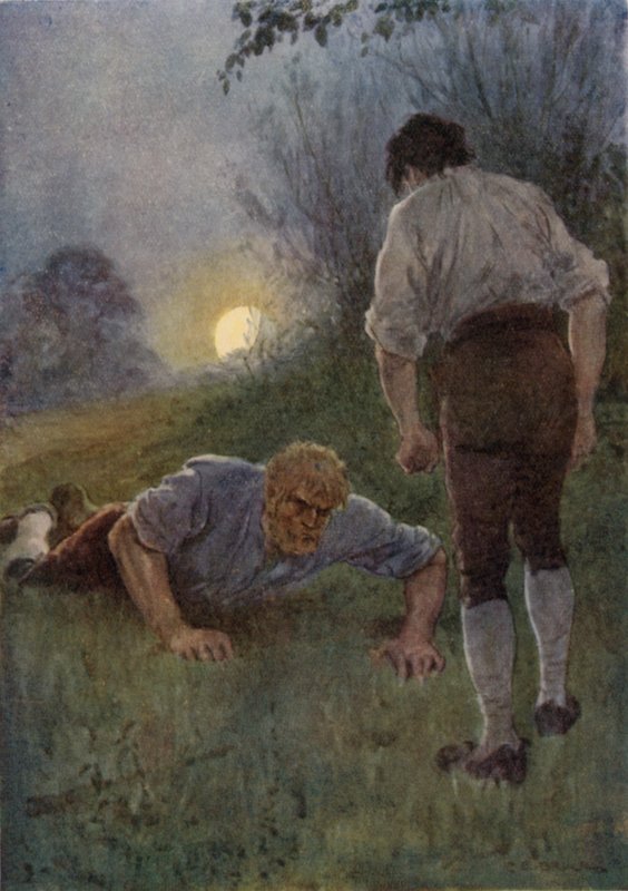 Illustrasjon for The Broad Highway a Romance of Kent av Charles Edmund Brock