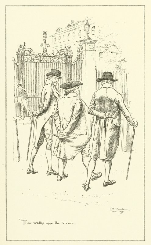 Illustrasjon for The Essays of Elia av Charles Lamb (gravering) av Charles Edmund Brock