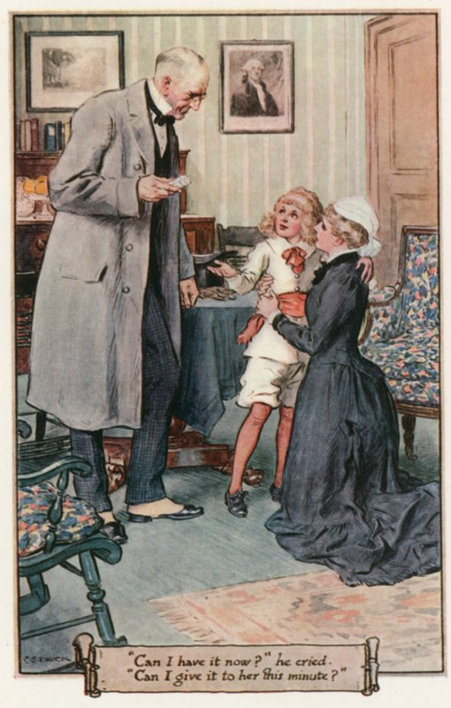 Little Lord Fauntleroy av Frances Hodgson Burnett av Charles Edmund Brock