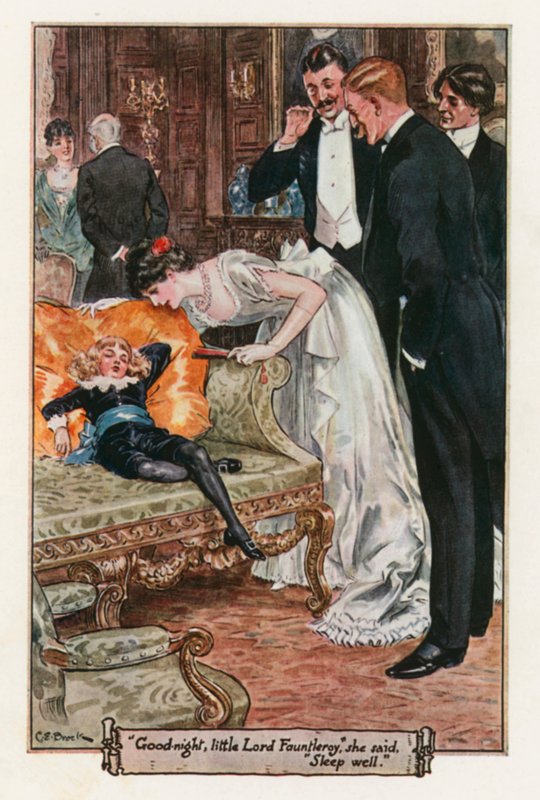 Little Lord Fauntleroy av Frances Hodgson Burnett av Charles Edmund Brock