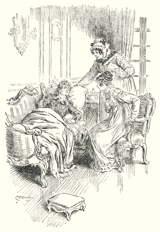 News of Battle (litho) av Charles Edmund Brock