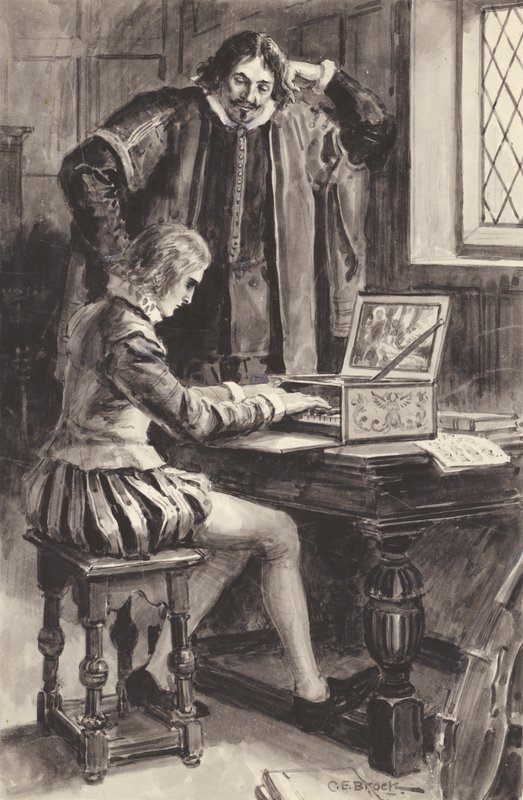 Thomas Tallis og William Byrd av Charles Edmund Brock