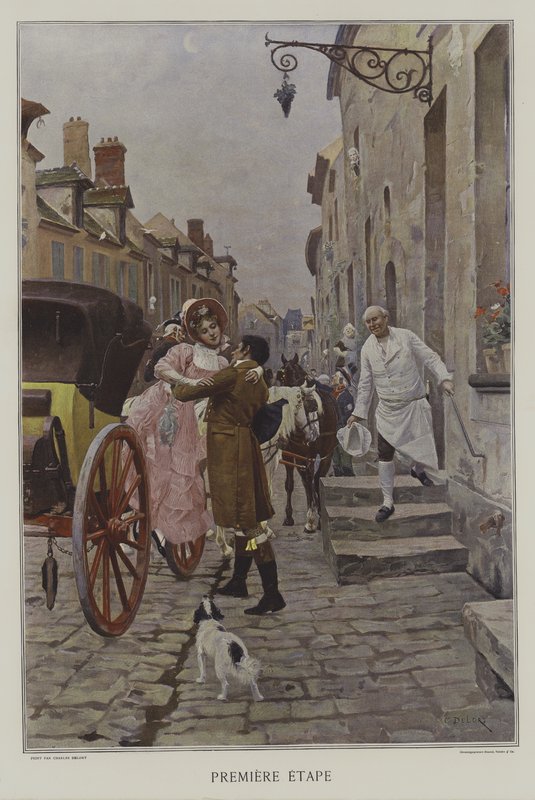 Første etappe av Charles Edouard Delort