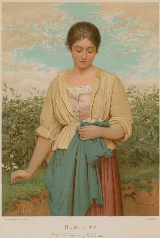 Ydmykhet av Charles Edward Perugini