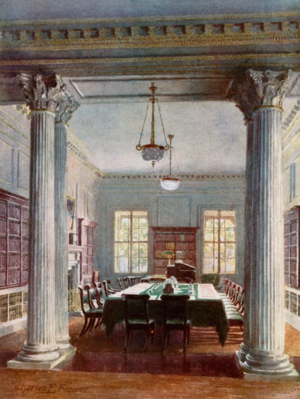 The Cabinet Room, Downing Street 10 av Charles Edwin Flower