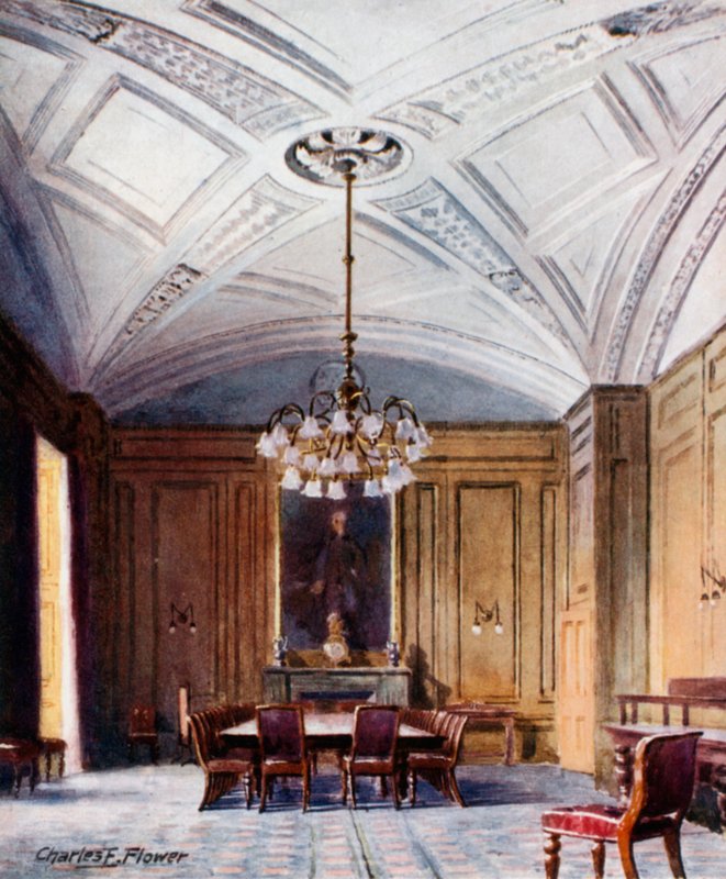The State Dining Room, Downing Street 10 av Charles Edwin Flower