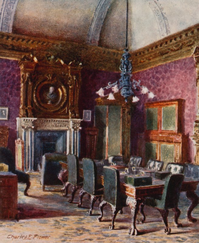 Treasury Board Room, kontor til finansministeren av Charles Edwin Flower