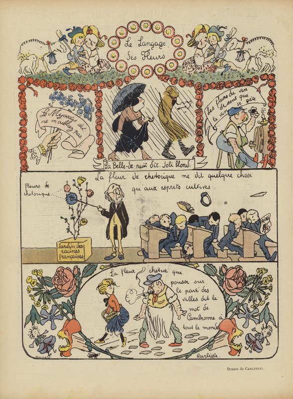 Illustrasjon for Le Rire av Charles Emile Egli