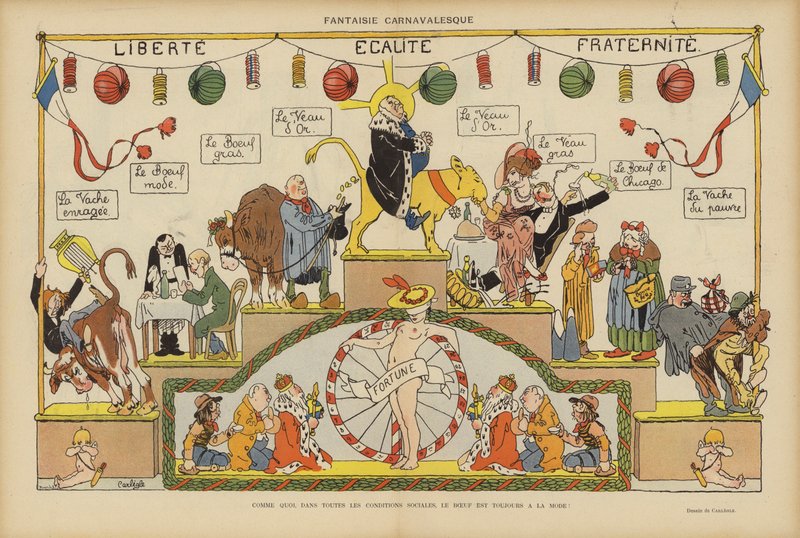Illustrasjon for Le Rire av Charles Emile Egli