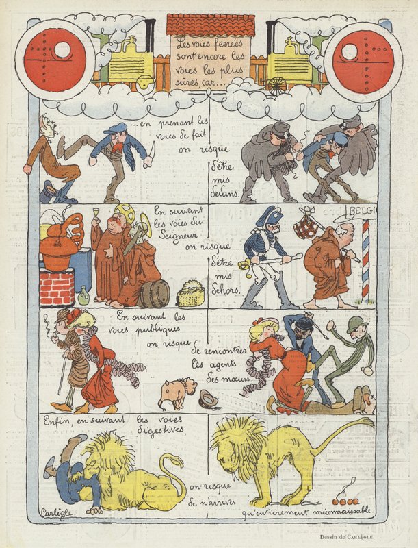 Illustrasjon for Le Rire av Charles Emile Egli
