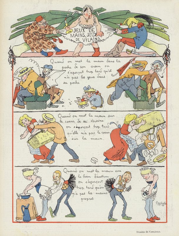 Illustrasjon for Le Rire av Charles Emile Egli