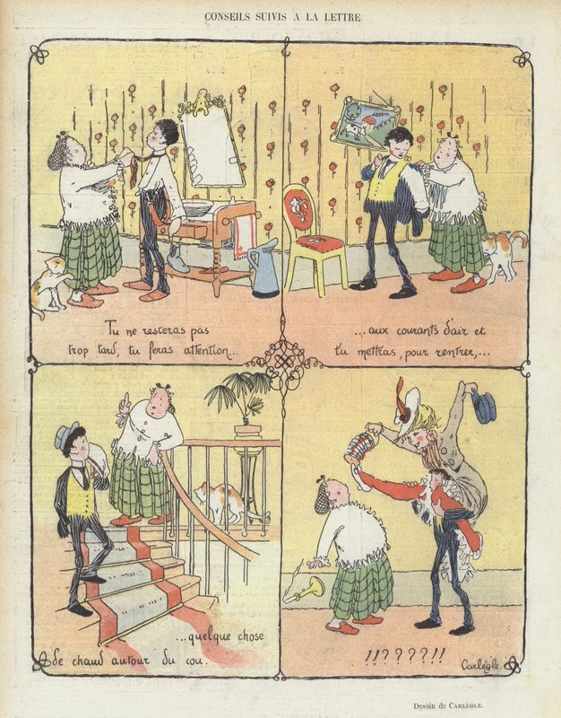 Illustrasjon for Le Rire av Charles Emile Egli