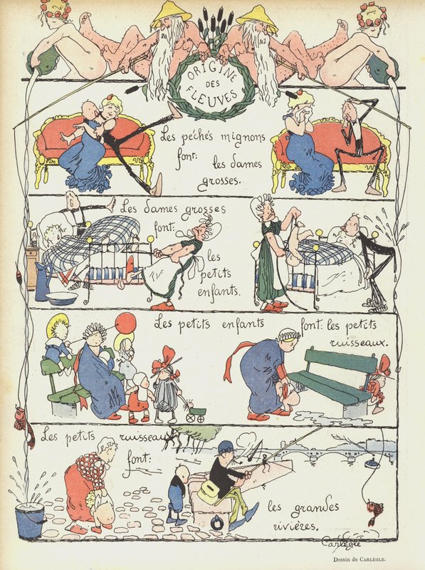 Illustrasjon for Le Rire av Charles Emile Egli
