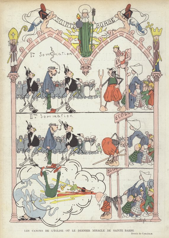Illustrasjon for Le Rire av Charles Emile Egli