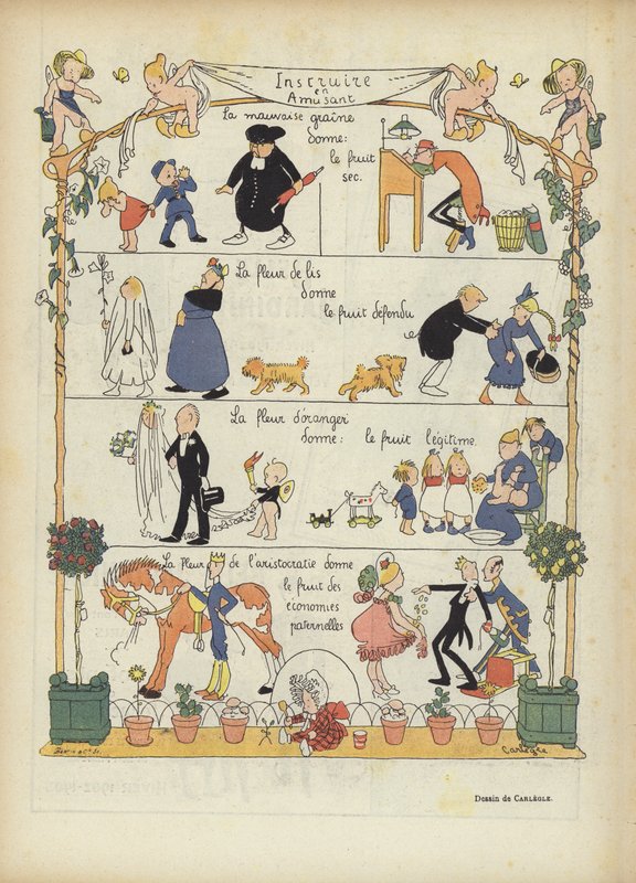 Illustrasjon for Le Rire av Charles Emile Egli