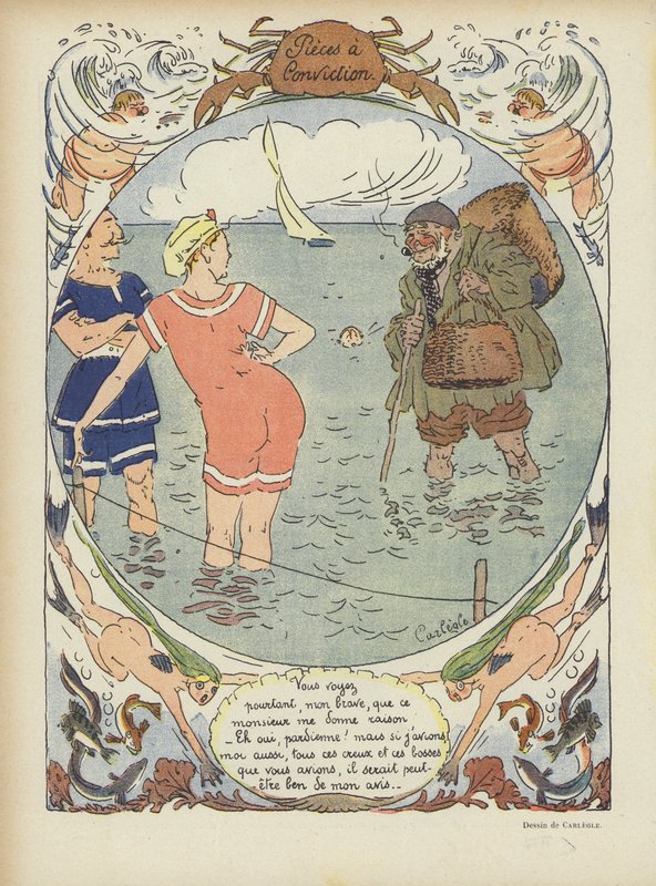 Illustrasjon for Le Rire av Charles Emile Egli