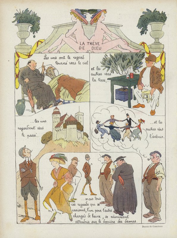Illustrasjon for Le Rire av Charles Emile Egli