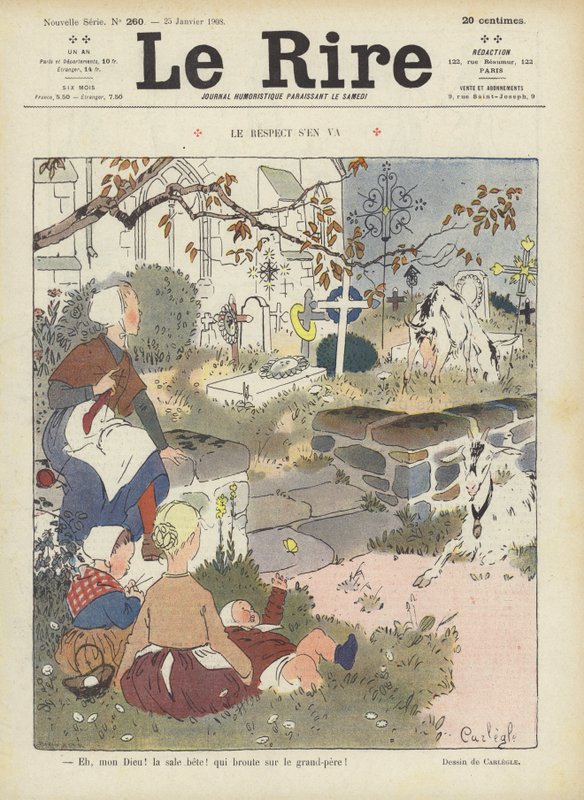 Illustrasjon for Le Rire av Charles Emile Egli