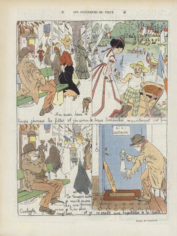 Illustrasjon for Le Rire av Charles Emile Egli