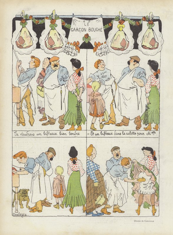 Illustrasjon for Le Rire av Charles Emile Egli