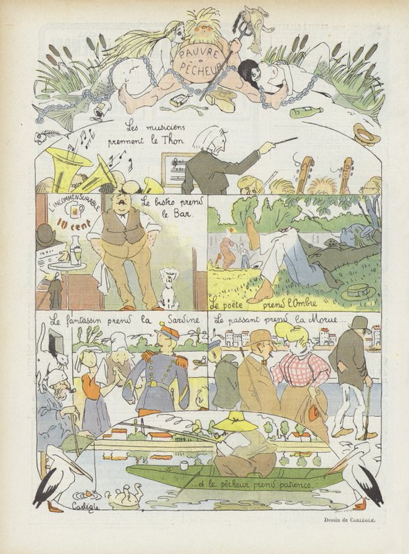 Illustrasjon for Le Rire av Charles Emile Egli