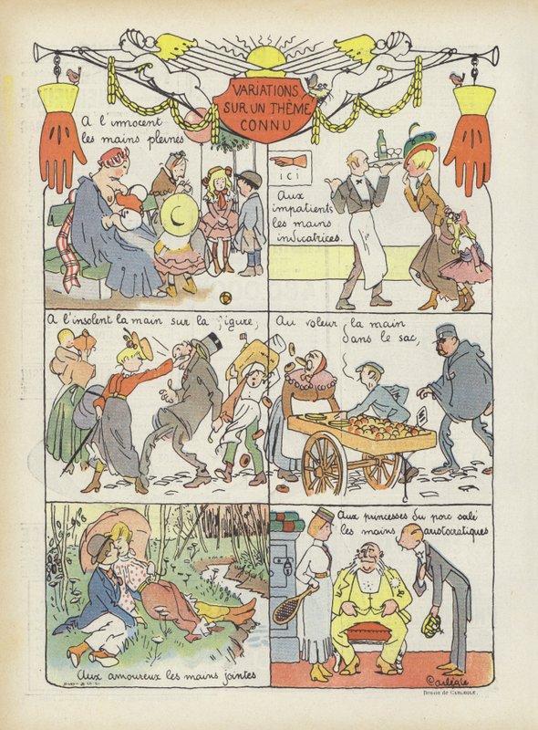 Illustrasjon for Le Rire av Charles Emile Egli