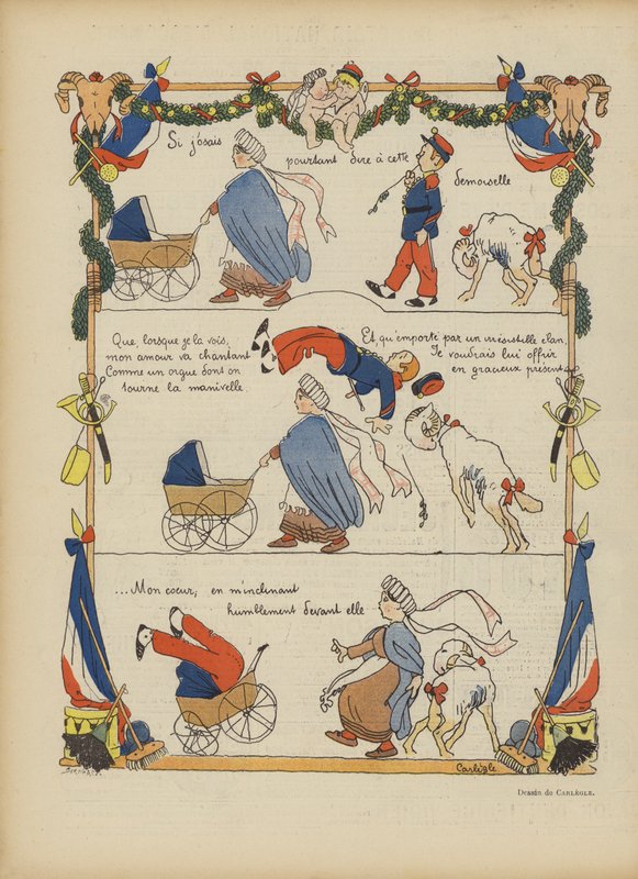 Illustrasjon for Le Rire av Charles Emile Egli
