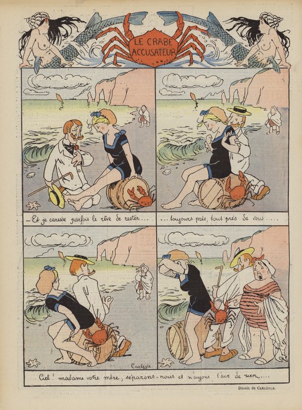 Illustrasjon for Le Rire av Charles Emile Egli