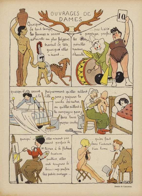 Illustrasjon for Le Rire av Charles Emile Egli