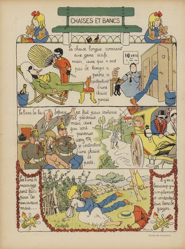 Illustrasjon for Le Rire av Charles Emile Egli