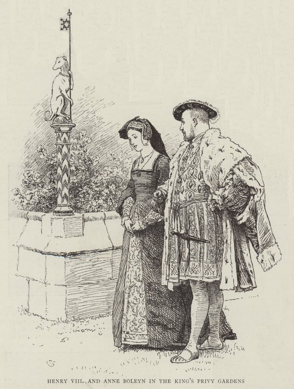 Henry VIII og Anne Boleyn i King
