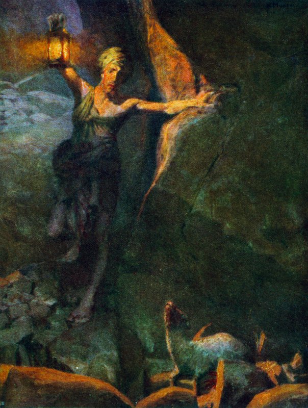 Leter etter den tapte sauen av Charles Herbert Moore